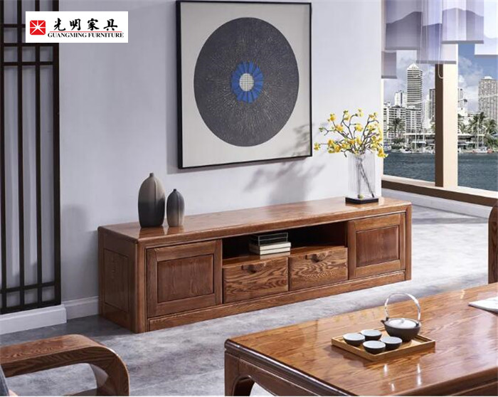 客廳實木家具巧養(yǎng)護(hù)實木電視柜須知
